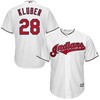 Corey Kluber Cleveland Indians Cool Base Player Jersey - White - Robokeg