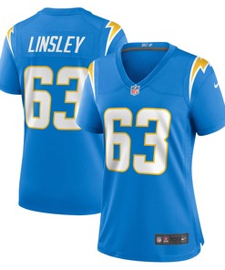 Corey Linsley Los Angeles Chargers Womens Game Player Jersey - Powder Blue Nfl - Robokeg