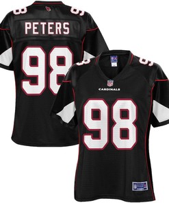 Corey Peters Arizona Cardinals Nfl Pro Line Womens Alternate Jersey - Black - Robokeg