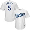 Corey Seager Los Angeles Dodgers Official Cool Base Player Jersey - White - Robokeg