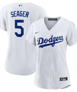 Corey Seager Los Angeles Dodgers Womens Home Replica Player Jersey - White Mlb - Robokeg