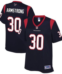 Cornell Armstrong Houston Texans Nfl Pro Line Womens Player Jersey - Navy - Robokeg