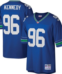 Cortez Kennedy Seattle Seahawks Mitchell & Ness 1993 Legacy Replica Jersey - Royal Nfl - Robokeg