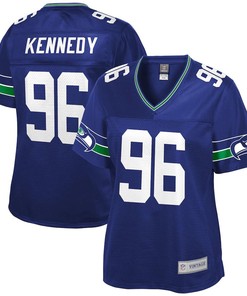 Cortez Kennedy Seattle Seahawks Nfl Pro Line Womens Retired Player Jersey - Royal - Robokeg