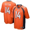 Courtland Sutton Denver Broncos Game Jersey - Orange Nfl - Robokeg