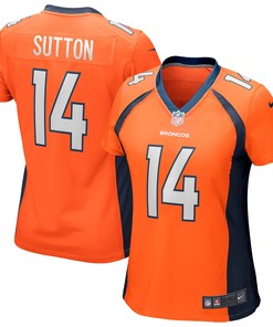 Courtland Sutton Denver Broncos Womens Game Jersey - Orange Nfl - Robokeg