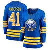Craig Anderson Buffalo Sabres Fanatics Branded Womens Home Breakaway Player Jersey - Royal Nhl - Robokeg