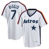 Craig Biggio Houston Astros Home Cooperstown Collection Logo Player Jersey - White Mlb - Robokeg