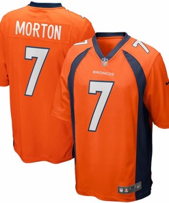 Craig Morton Denver Broncos Nike Game Retired Player Jersey - Orange - Robokeg