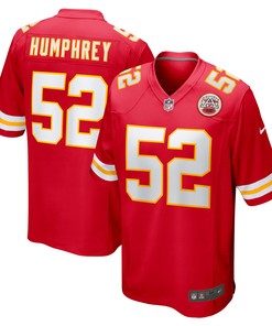 Creed Humphrey Kansas City Chiefs Game Jersey - Red Nfl - Robokeg