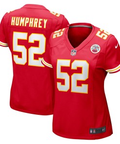 Creed Humphrey Kansas City Chiefs Womens Game Jersey - Red Nfl - Robokeg