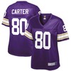 Cris Carter Minnesota Vikings Nfl Pro Line Womens Retired Player Jersey - Purple Nfl - Robokeg