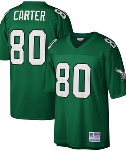 Cris Carter Philadelphia Eagles Mitchell & Ness Legacy Replica Jersey - Kelly Green Nfl - Robokeg