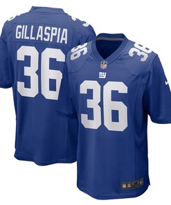 Cullen Gillaspia New York Giants Game Player Jersey - Royal Nfl - Robokeg