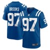 Curtis Brooks Indianapolis Colts Player Game Jersey - Royal Nfl - Robokeg
