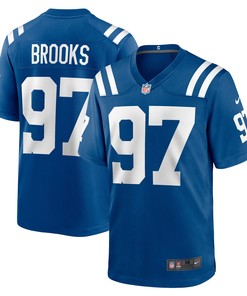 Curtis Brooks Indianapolis Colts Player Game Jersey - Royal Nfl - Robokeg