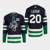 Curtis Lazar 20 Reverse Retro 2.0 2022 Vancouver Canucks Navy Jersey Primegreen - Robokeg