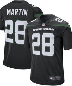 Curtis Martin New York Jets Nike Retired Player Game Jersey - Stealth Black - Robokeg