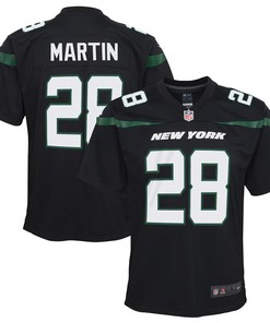Curtis Martin New York Jets Nike Youth Retired Player Game Jersey - Stealth Black - Robokeg