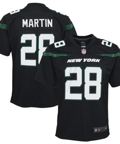 Curtis Martin New York Jets Retired Player Game Jersey - Stealth Black Nfl - Robokeg
