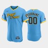 Custom 00 2022-23 City Connect Milwaukee Brewers Jersey - Powder Blue - Robokeg
