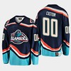 Custom 00 New York Islanders Navy Reverse Retro 2.0 Jersey 2022-23 - Robokeg