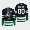 Custom 00 Reverse Retro 2.0 2022 Vancouver Canucks Navy Jersey Primegreen - Robokeg