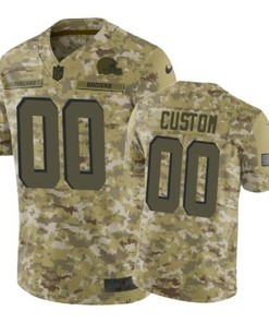 Custom Jersey Nfl Camo Cleveland Browns - Robokeg