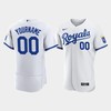 Custom Kansas City Royals Men's 2022-23 Home Jersey - White Jersey - Robokeg
