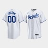 Custom Kansas City Royals White Home Player Jersey - Robokeg