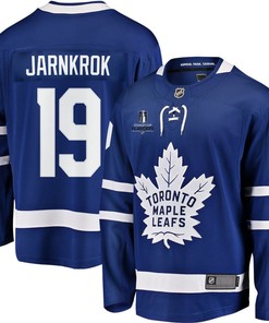 DCalle Jarnkrok 19 Toronto Maple Leafs Stanley Cup 2023 Playoffs Patch Home Breakaway Men Jersey - Blue - Robokeg