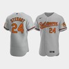 DJ Stewart 24 Baltimore Orioles Gray Road Jersey - Robokeg