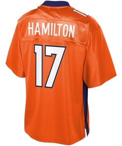 Daesean Hamilton Denver Broncos Nfl Pro Line Player Jersey - Orange - Robokeg