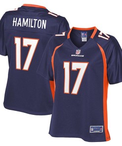 Daesean Hamilton Denver Broncos Nfl Pro Line Womens Alternate Player Jersey - Navy - Robokeg