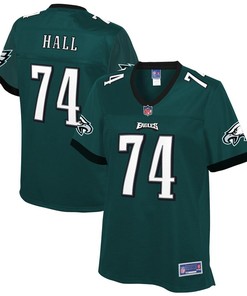 Daeshon Hall Philadelphia Eagles Nfl Pro Line Womens Player Jersey - Midnight Green - Robokeg
