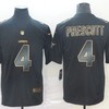 Dak Prescott #4 Dallas Cowboys Nfl Explosion Legendary Gold Black Jersey - Robokeg
