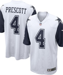 Dak Prescott Dallas Cowboys Alternate Game Jersey - White Nfl - Robokeg