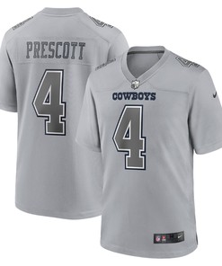 Dak Prescott Dallas Cowboys Atmosphere Fashion Game Jersey - Gray Nfl - Robokeg