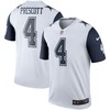 Dak Prescott Dallas Cowboys Color Rush Legend Player Jersey White Nfl - Robokeg