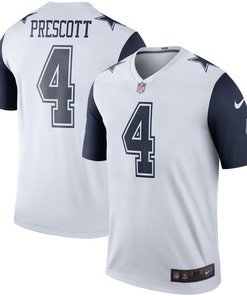 Dak Prescott Dallas Cowboys Color Rush Legend Player Jersey White Nfl - Robokeg