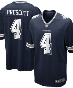 Dak Prescott Dallas Cowboys Game Jersey Navy Nfl - Robokeg