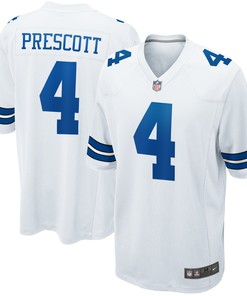 Dak Prescott Dallas Cowboys Game Jersey - White Nfl - Robokeg