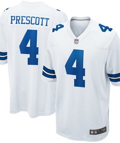 Dak Prescott Dallas Cowboys Nike Game Jersey - White - Robokeg