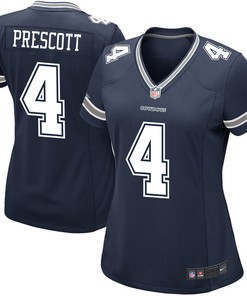 Dak Prescott Dallas Cowboys Nike Girls Youth Game Jersey - Navy - Robokeg