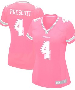 Dak Prescott Dallas Cowboys Nike Womens Game Jersey - Pink - Robokeg