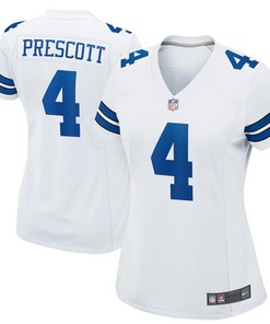Dak Prescott Dallas Cowboys Nike Womens Game Jersey - White - Robokeg