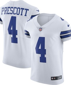 Dak Prescott Dallas Cowboys Vapor Elite Player Jersey White Nfl - Robokeg
