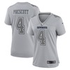 Dak Prescott Dallas Cowboys Womens Atmosphere Fashion Game Jersey - Gray Nfl - Robokeg