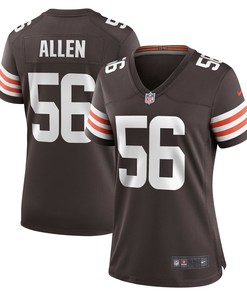 Dakota Allen Cleveland Browns Womens Game Player Jersey - Brown Nfl - Robokeg