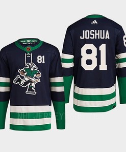 Dakota Joshua 81 Reverse Retro 2.0 2022 Vancouver Canucks Navy Jersey Primegreen - Robokeg